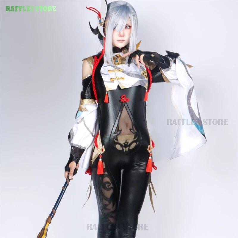 Genshin Impact Shenhe Shen He ڽ ڽƬ  ٵ Ʈ,  ǽ,  Ƽ Ʈ, ҷ Ƽ ڽ Ʈ